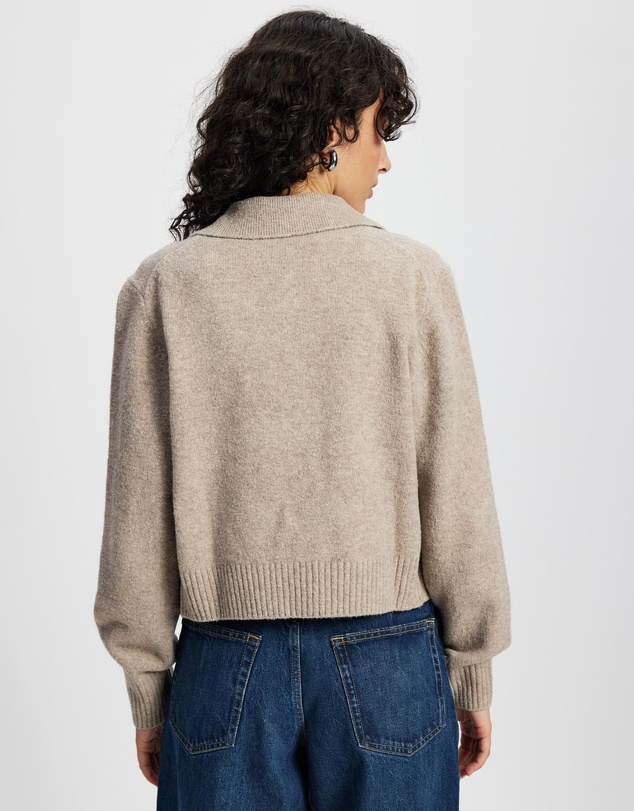 & Other Stories - Knitted Collar Cardigan