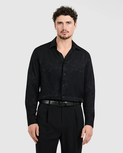 Tarocash - Vegas Viscose Paisley Shirt