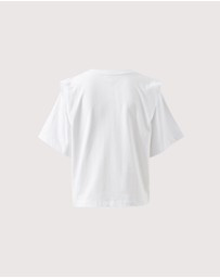 Ceres Life - Rainey Pleat Sleeve Tee