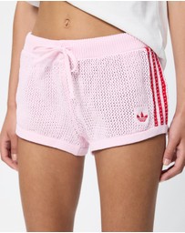 adidas Originals - Knitted Crochet Shorts