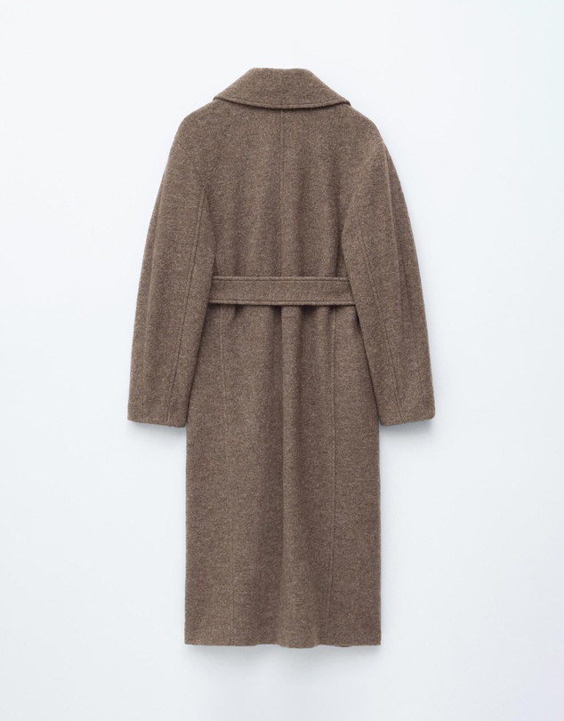 & Other Stories - Voluminous Belted Wool Coat