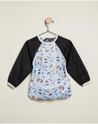 itti bitti - Sleeved Bib Smock - France