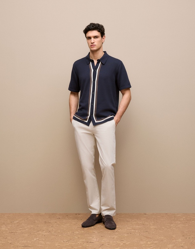 Trenery - Regular Fit Chino Pant in Stone
