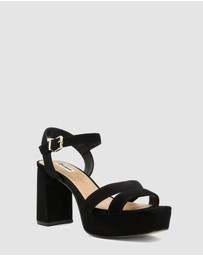 Dune London - Molten - Black Suede