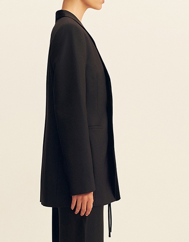 Shona Joy - Benji Tuxedo Tie Blazer