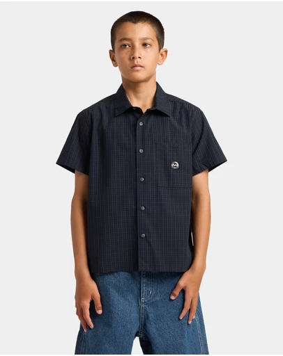 Billabong - Boys 8 to 16 Boys Spec 73 Mogul Pocket Short Sleeve Shirt