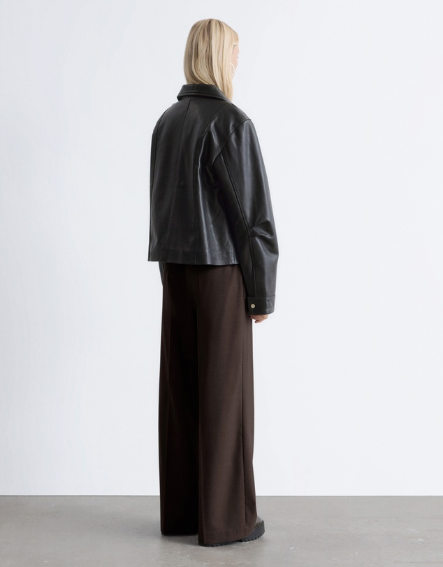 & Other Stories - Wool Press-Crease Trousers