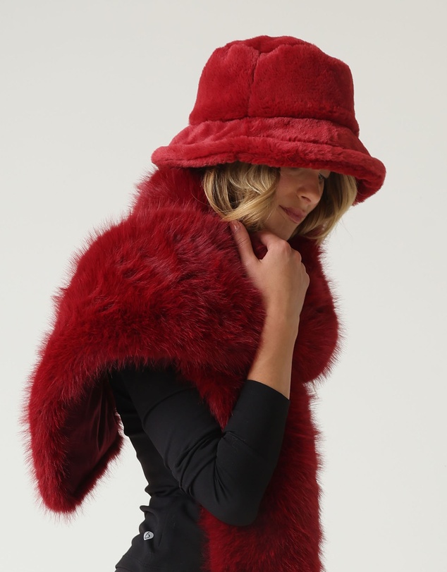 Morgan & Taylor - Carla Faux Fur Bucket Hat