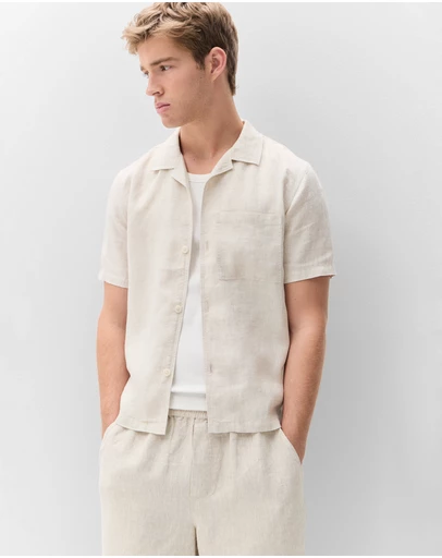 UNISON - Lorne Linen Relaxed Fit Shirt