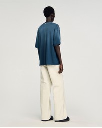 Sandro - Washed Blue Tee Shirt