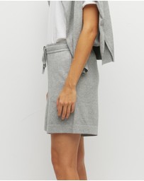 JH Lounge - JHL Long Short (Cotton Cashmere) Grey Marle