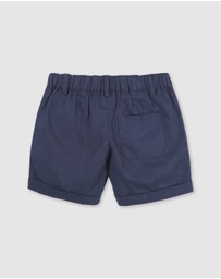Designer Kidz - Finley Linen Shorts