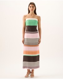 ROAME. - Frieda Strapless Dress