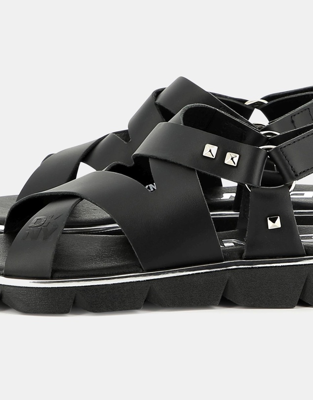 DKNY - Strappy Flat Sandals - Kids-Teens