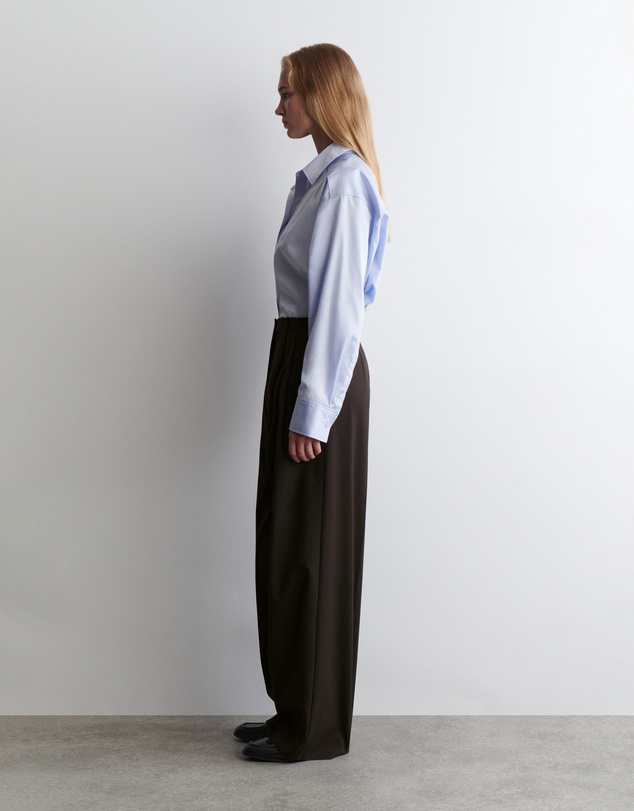 COS - Relaxed Twill Wide Leg Trousers