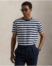 Polo Ralph Lauren - ICONIC EXCLUSIVE - Custom Slim Fit Striped Jersey T-Shirt