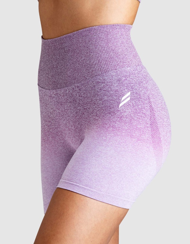Doyoueven - Ombre Scrunch Seamless Shorts