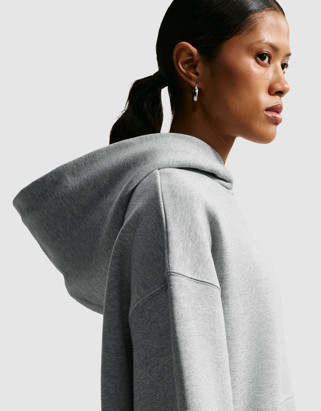Nike - Studio Fleece Medium Weight Oversized Pullover Hoodie