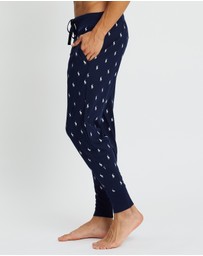 Polo Ralph Lauren - Allover Pony Cotton Jersey Sleep Jogger