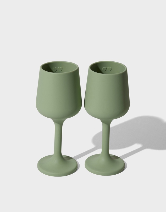 STYLD. - Sweetheart Stemmed Goblet Set (2 pcs)