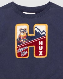 Huxbaby - Apres Ski Emblem Sweat - ICONIC EXCLUSIVE - Babies-Kids
