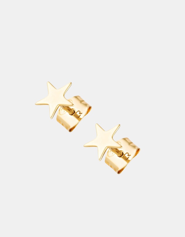 Luna Rae - Solid Gold - Litte Star Studs