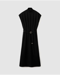 M.N.G - Lyocell Dress With Belt
