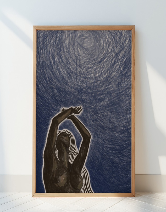 Olive et Oriel - KH Studio - With Abandon by Karla Hyman Art Print