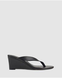 Siren - Charlize Thong Wedges