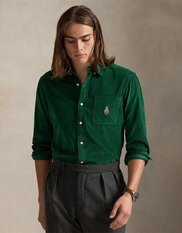 Polo Ralph Lauren - Custom Fit Polo Bear Corduroy Shirt