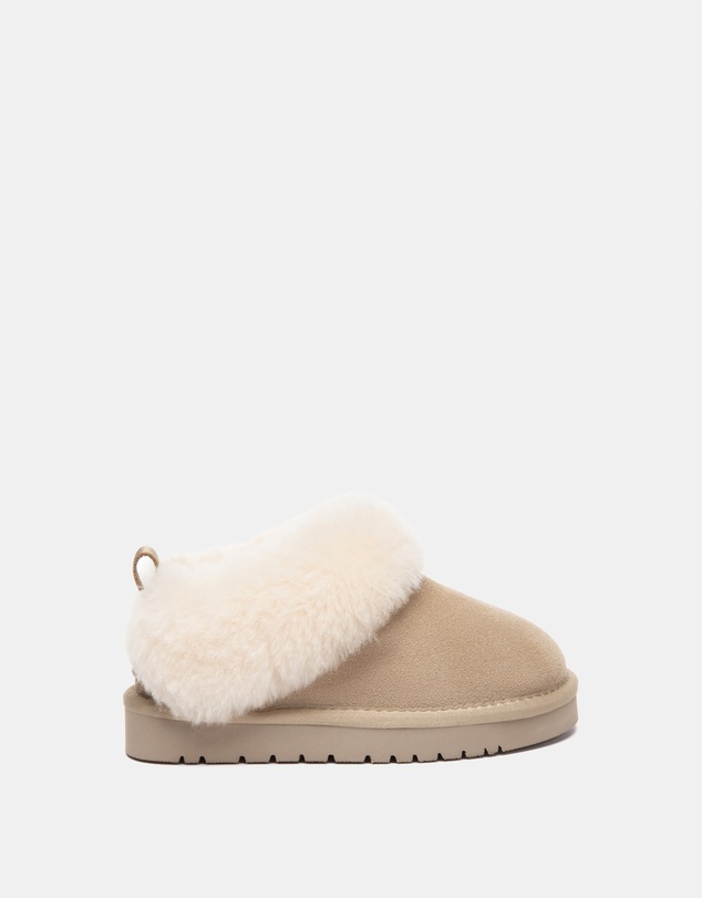 EVERAU - Australian Shepherd Ugg Glacial Kids Cow Suede Upper UGG Boots