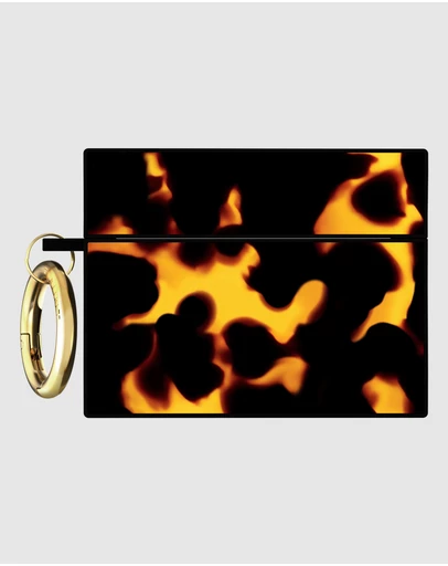 Flaunt - Flaunt Tortoise with Gold Clip Case for AirPod Pro 3