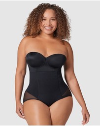 Leonisa - Sheer Highlight Extra-High Waist Butt-Lift Shaper Brief