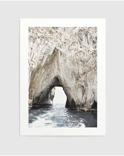 Olive et Oriel - Amalfi Coast Life II Art Print