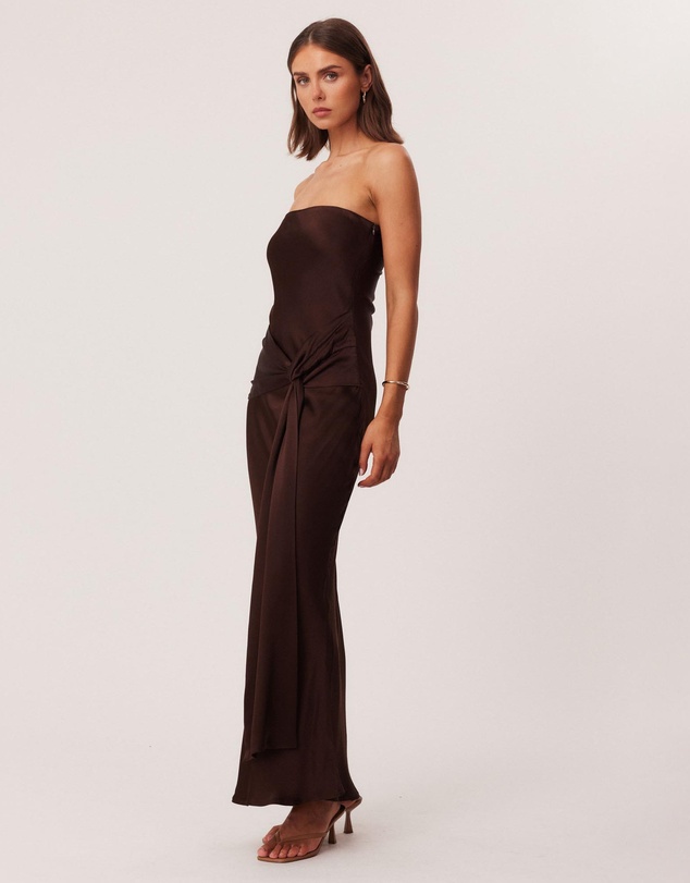 SNDYS - Angie Tie Front Maxi Dress - ICONIC EXCLUSIVE