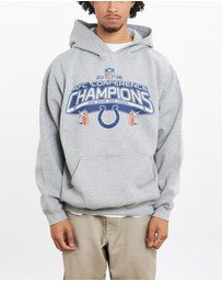 Vintage by The Real Deal - Pre Loved - Vintage NFL Indianapolis Colts Hooded Sweatshirt