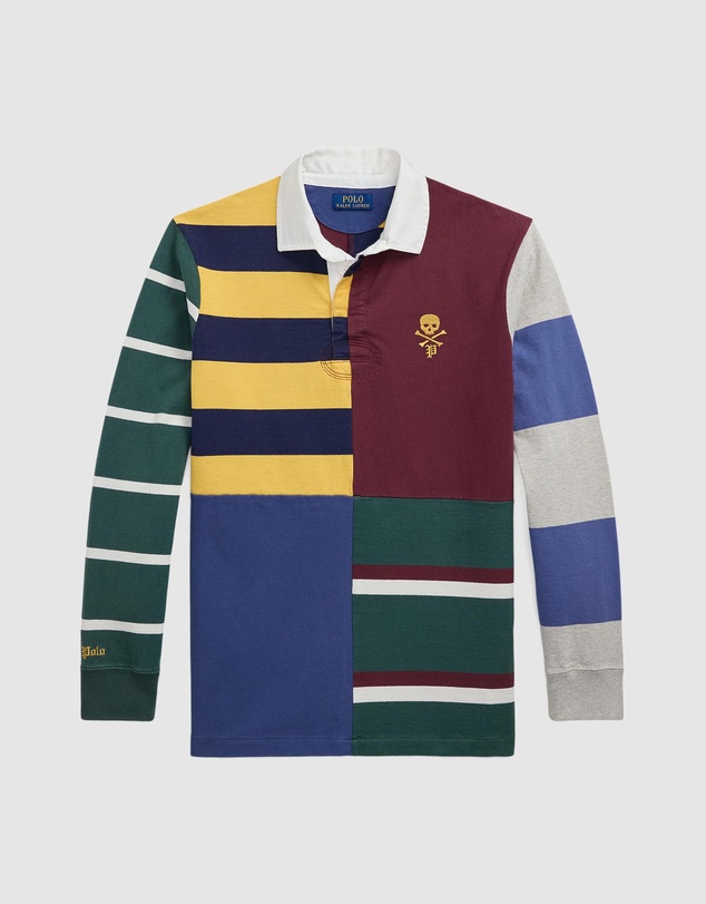 Polo Ralph Lauren - ICONIC EXCLUSIVE - Classic Fit Patchwork Jersey Rugby Shirt