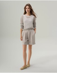 IDA+S - Harper Linen Shorts