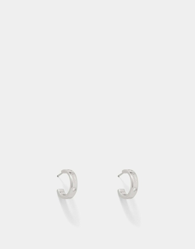 MIMCO - Lucent 925 Sterling Silver Small Hoop Earrings