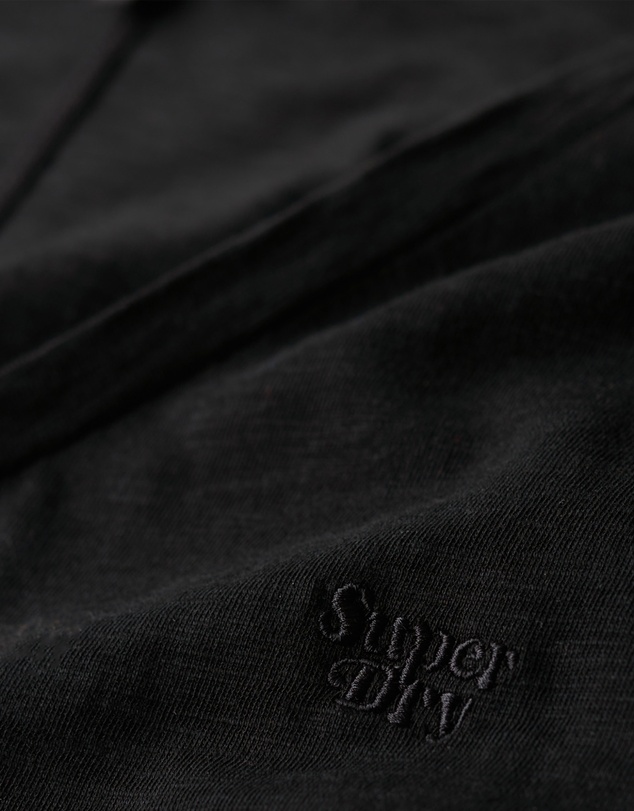 Superdry - Studios Slub Embroidered Vee Tee