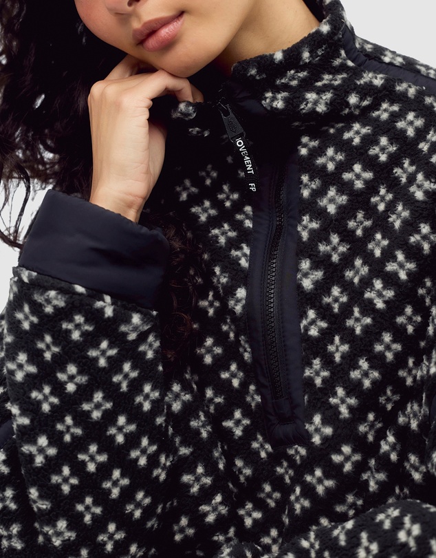 FP Movement by Free People - Printed Mountain High Fleece 1/2 Zip