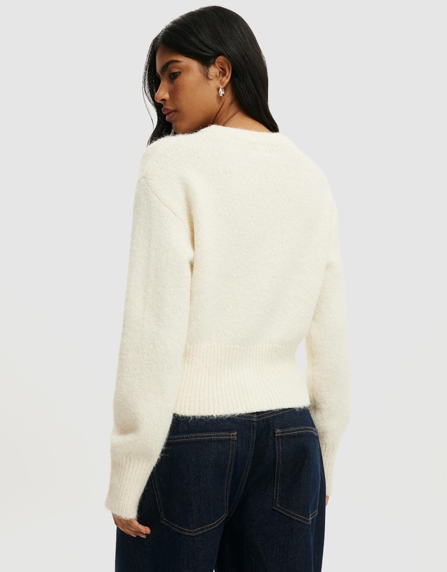 Cotton On - Luxe Dreamy Crew Cardigan