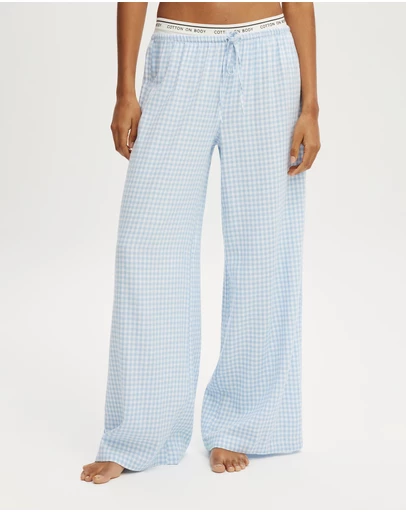 Cotton On Body - Cloud Soft Flannel Wide Leg Pant