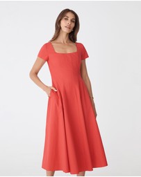 Forcast - Brielle Cotton Sundress