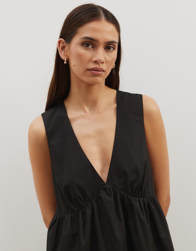 Atmos&Here - Louisa V-Neck Mini Dress