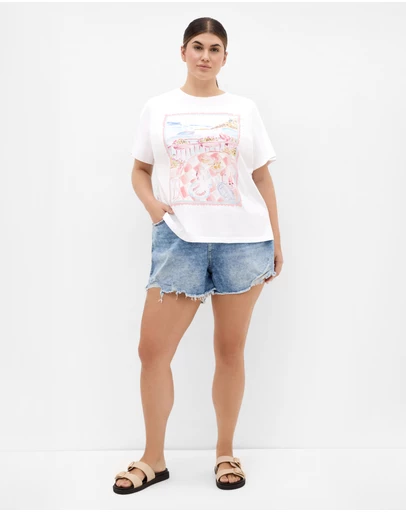 City Chic - Postcard Tee