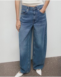 M.N.G - Mid-Rise Balloon Jeans