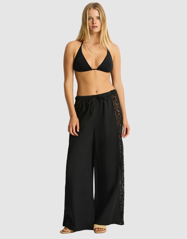 Sea Level Australia - Shore Linen Panelled Beach Pant