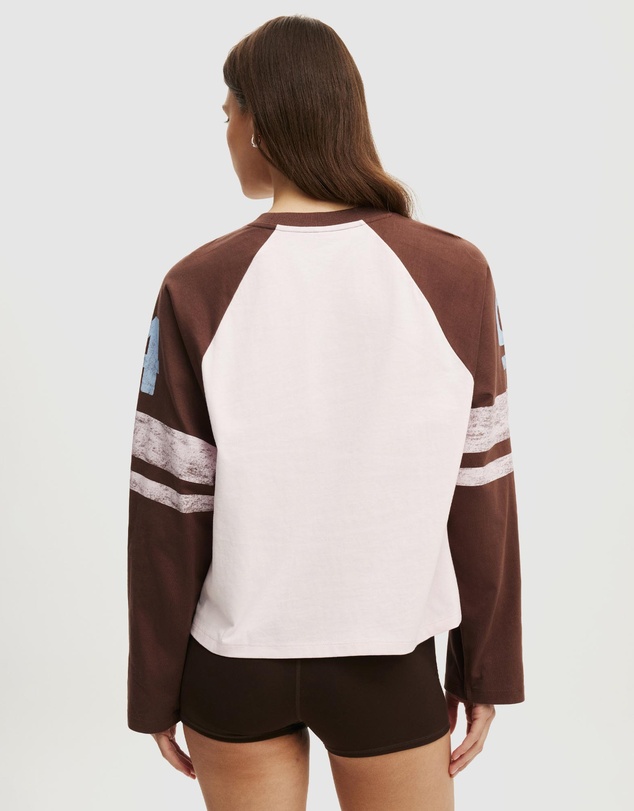Cotton On Body Active - Active Graphic Raglan Tee