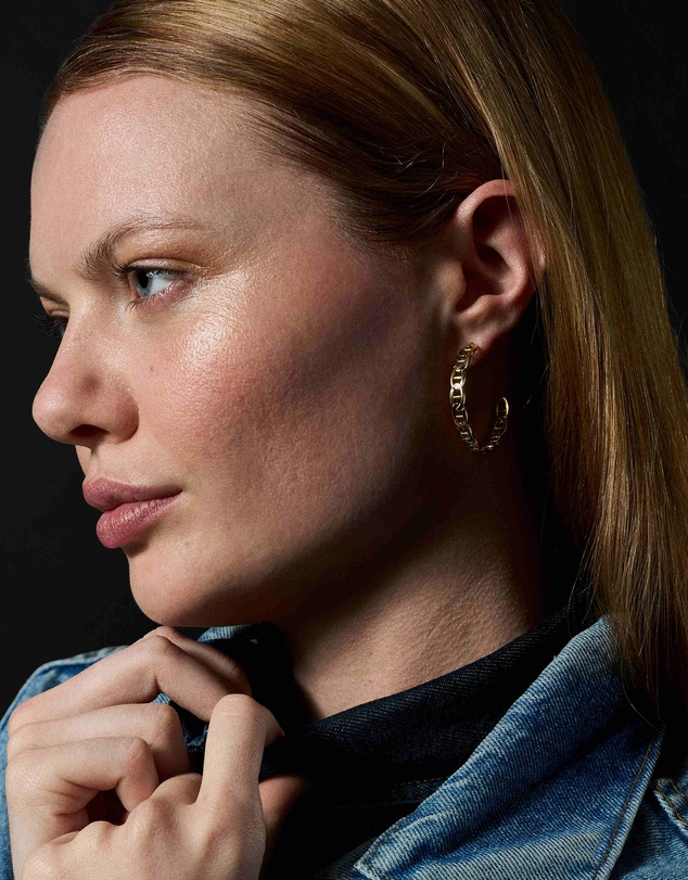 Fossil - Heritage Gold Tone Earring